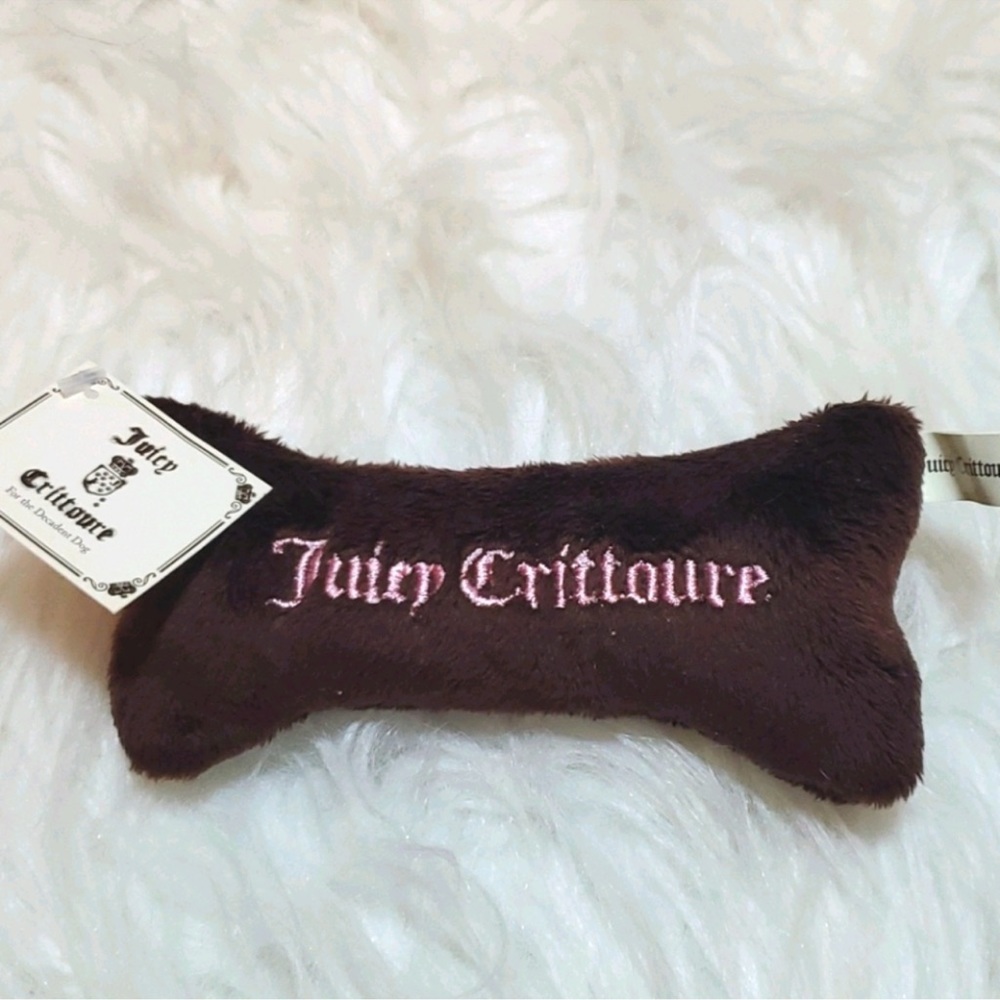 Juicy Couture Juicy Crittoure Doggy Squeak Toy